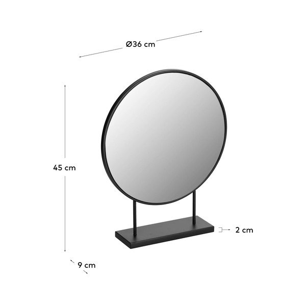Kozmetikai tükör 36x45 cm Libia – Kave Home-image-4
