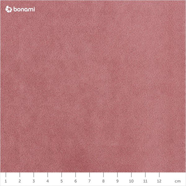 Rózsaszín bársony kinyitható-tárolóhelyes kanapé 247 cm Lazaro – ELTAP-image-4