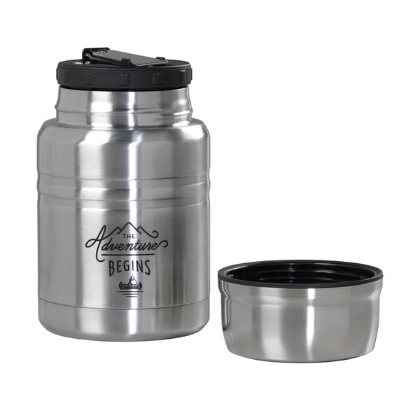 Rozsdamentes termosz levesre, kanállal, 500 ml - Gentlemen's Hardware-image-1