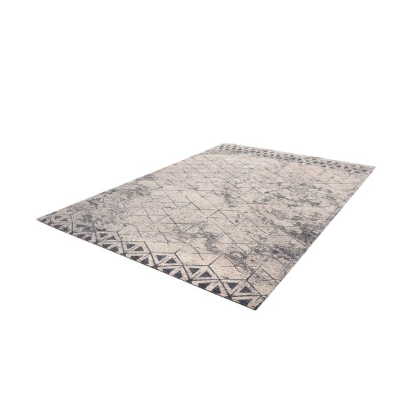 Szürke-krémszínű gyapjú szőnyeg 200x300 cm Bateja – Agnella-image-3