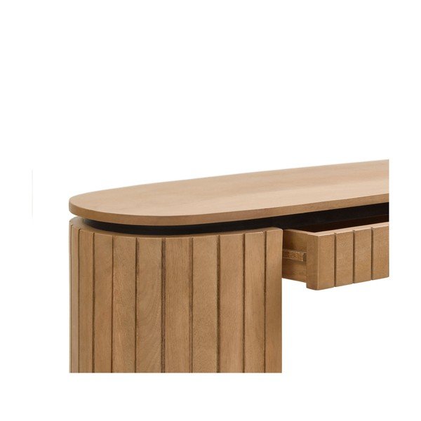 Mangófa konzolasztal 120x35 cm Licia - Kave Home-image-3