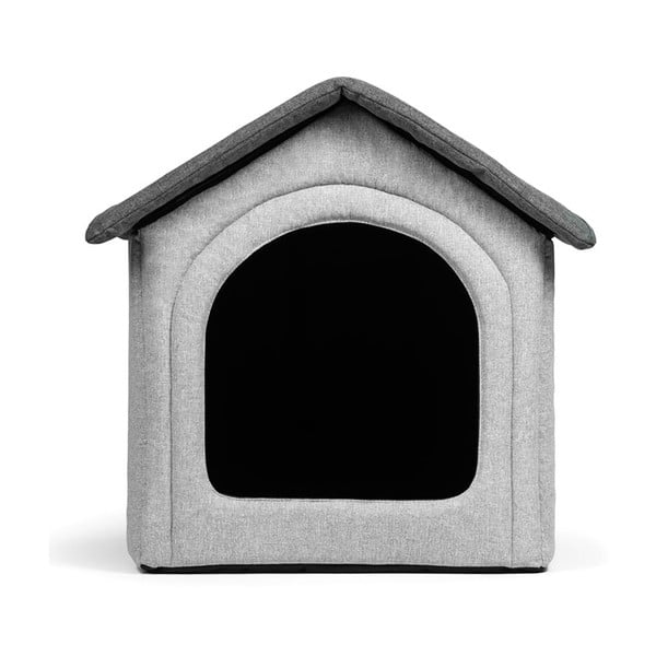 Világosszürke kutya ház 44x45 cm Home L - Rexproduct-image-4