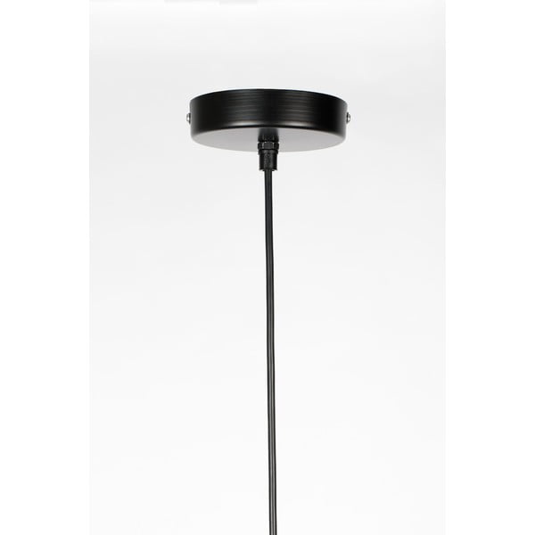 Lena fekete függőlámpa, ø 37 cm - White Label-image-2