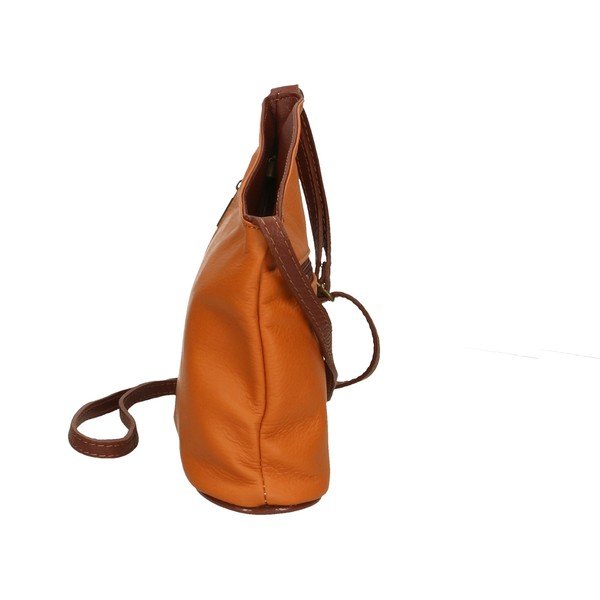 Garturo konyakbarna bőr válltáska - Chicca Borse-image-2