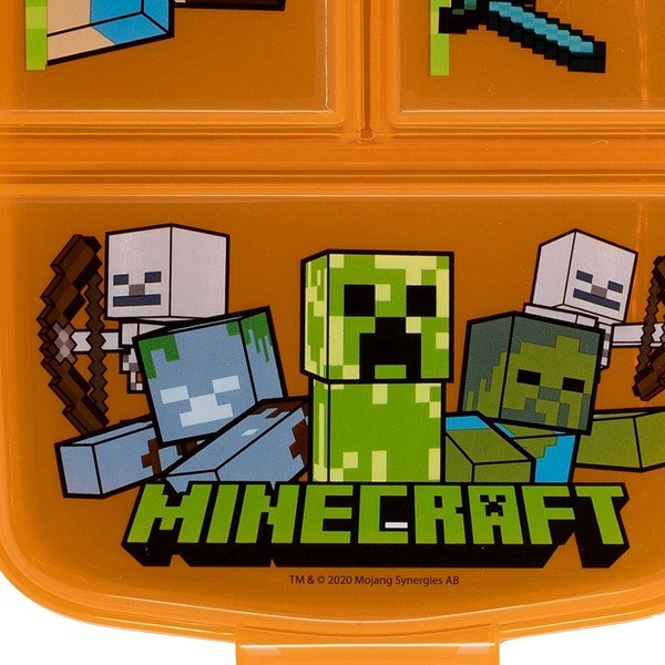 Narancssárga műanyag gyerek uzsonnás doboz Minecraft – STOR-image-4