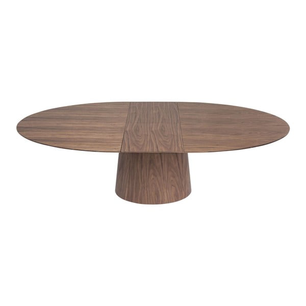 Benvenuto barna összecsukható étkezőasztal, 200 x 110 cm - Kare Design