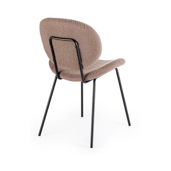 Bézs kárpitozott étkezőszék Maddie – Yes Everyday-image-4