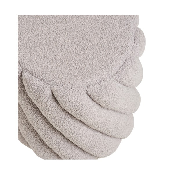 Szürke buklé puff Sana – House Nordic-image-2