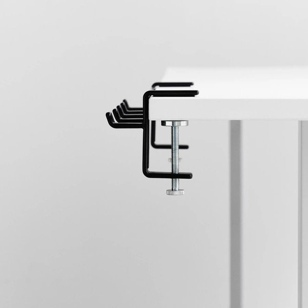 Matt fekete állítható acél akasztó Tower – YAMAZAKI-image-4