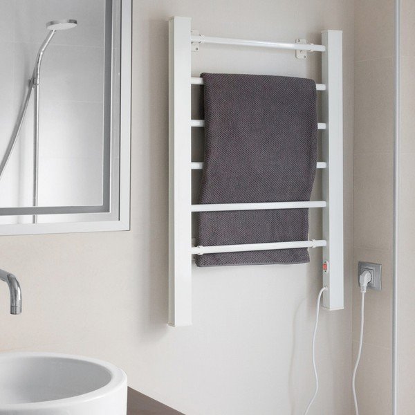 Towel Rail fehér elektromos ruhaszárító - InnovaGoods-image-3