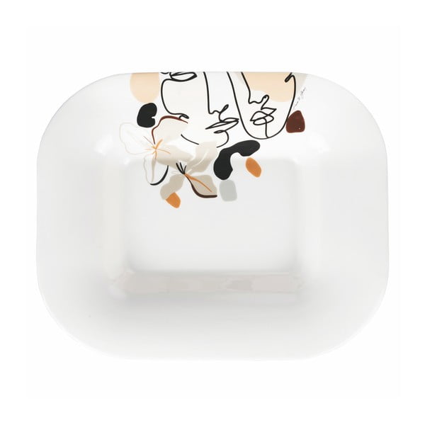 Face to Grey kerámia szervírozó tányér, 43,5 x 35,5 cm - VDE Tivoli 1996-image-2