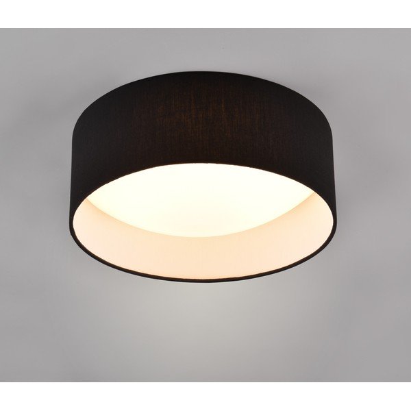 Fekete LED mennyezeti lámpa ø 30 cm Locarno – Reality-image-1