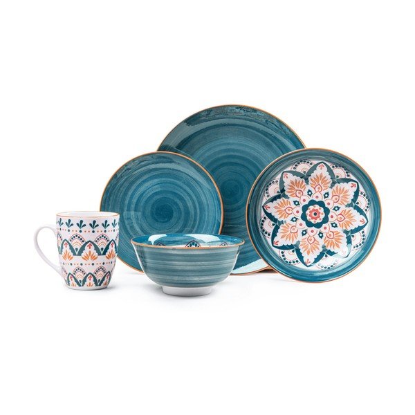 Porcelán étkészlet 20 db-os Hestia - Bonami Essentials