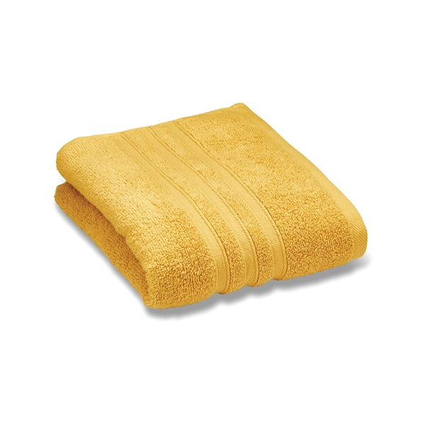 Sárga frottír pamut törölköző 50x85 cm Zero Twist – Catherine Lansfield