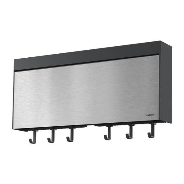 Tango Inox fali papírtörlő és fólia tartó - Metaltex-image-4