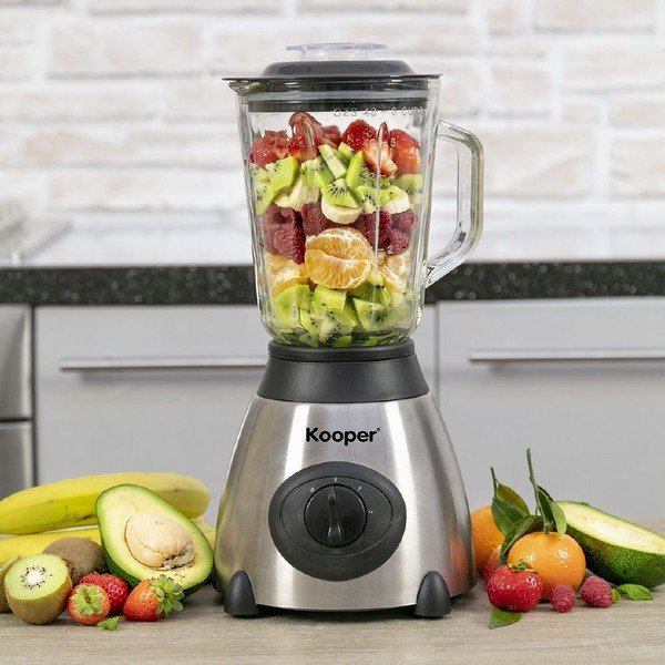 Ezüstszínű turmixgép, 1,5 l - Kooper-image-1