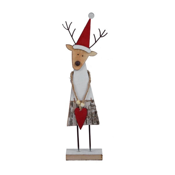Reindeer karácsonyi fa szobor, magasság 32,5 cm - Ego Dekor