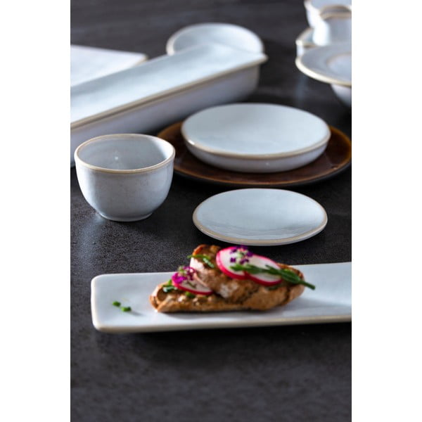 Roda fehér agyagkerámia mélytányér, ⌀ 22 cm - Costa Nova-image-1