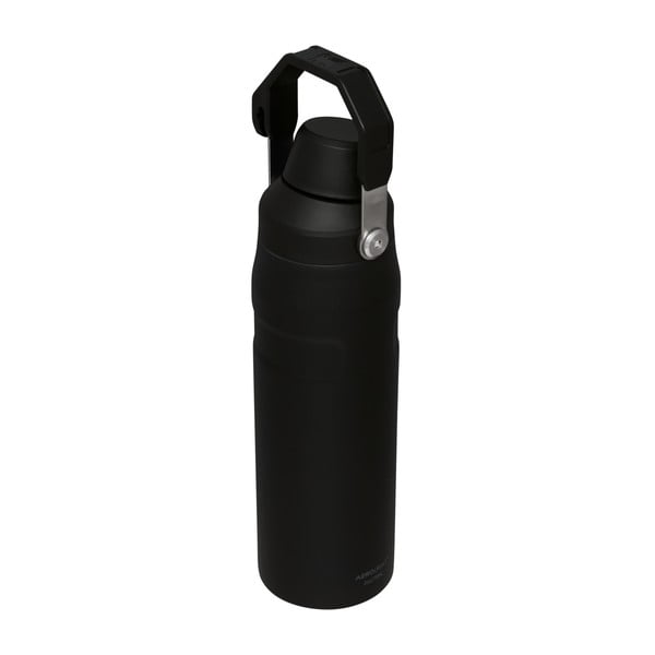 Fekete rozsdamentes acél termopalack 700 ml IceFlow™ Bottle Fast Flow Black – Stanley