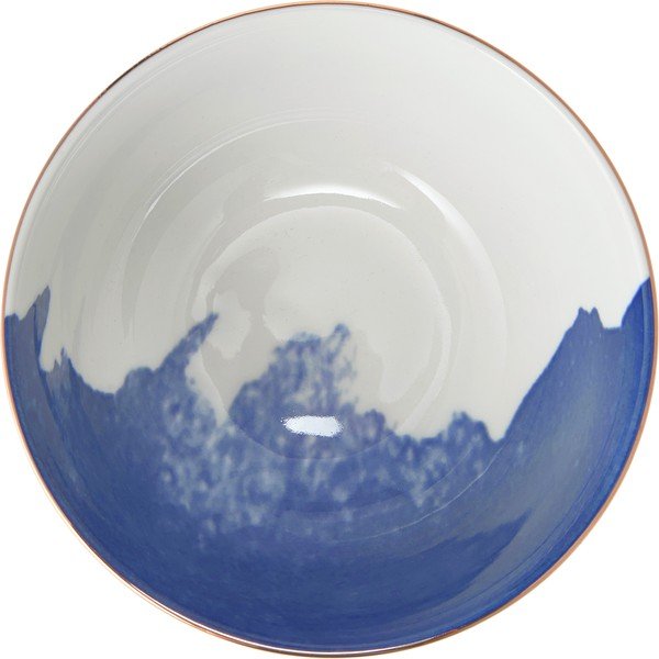 Rosie 2 db-os kék-fehér porcelán tálka szett, ø 15 cm - Westwing Collection-image-1