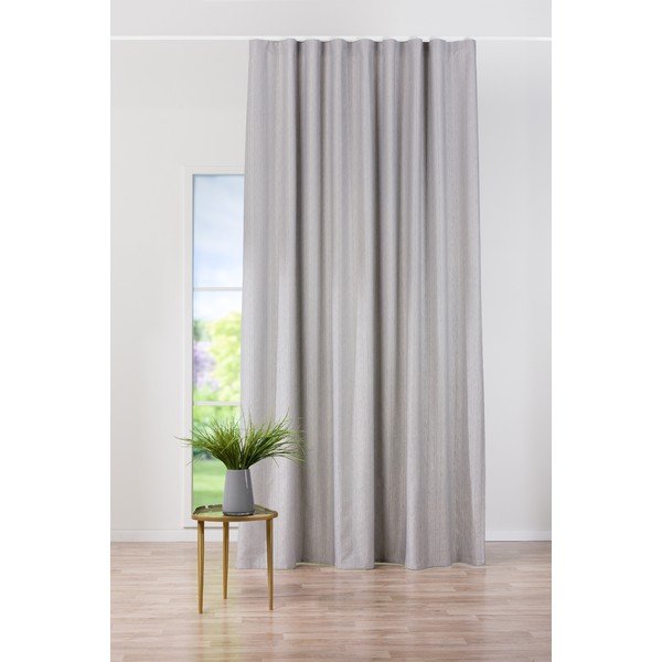Világosszürke függöny 140x260 cm Nordic – Mendola Fabrics-image-2