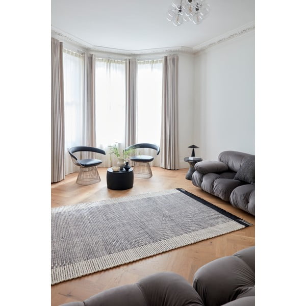 Szürke kézi szövésű gyapjú szőnyeg 160x230 cm Avalon – Asiatic Carpets-image-2