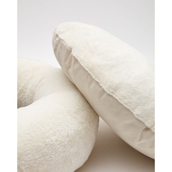 Fehér kutyafekhely ø 70 cm Woopy - Kave Home-image-3