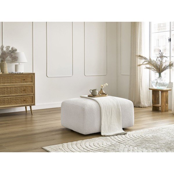 Fehér buklé lábtartó Tina – Bobochic Paris-image-1