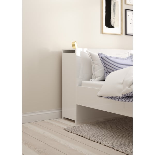 Fehér ágytámla 165x80 cm Naia – Tvilum-image-1