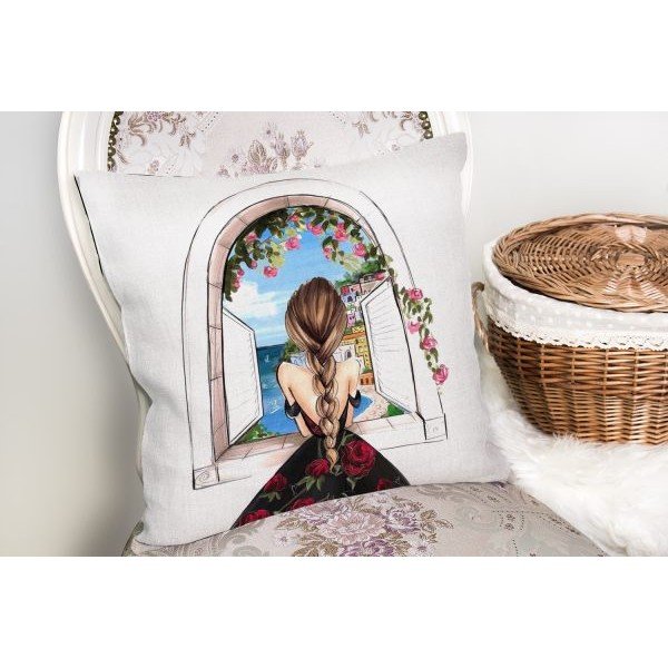 Samia párnahuzat, 45 x 45 cm - Minimalist Cushion Covers-image-2
