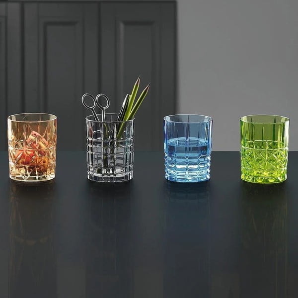 Highland Amber narancssárga kristályüveg whiskeys pohár, 345 ml - Nachtmann-image-1