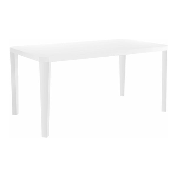 Argos fényes fehér étkezőasztal, 90 x 160 cm - Støraa