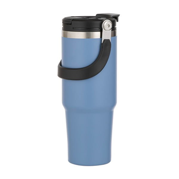 Kék rozsdamentes acél utazó ivópalack 1 l Eco – Ladelle