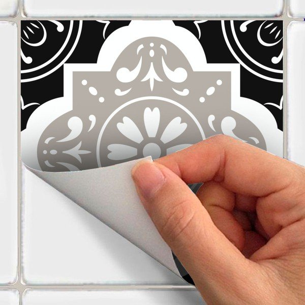 Cement Tiles Charltina 9 db falmatrica, 10 x 10 cm - Ambiance-image-3