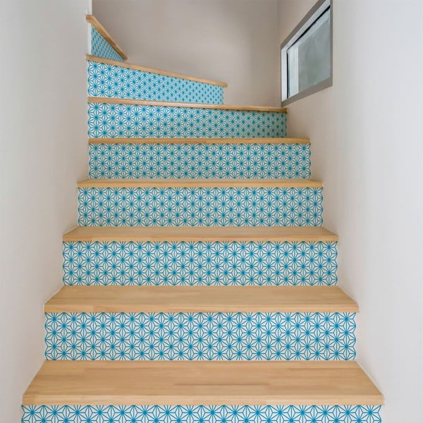 Stairs Stickers Halvor 2 db-os matrica szett lépcsőre, 15 x 105 cm - Ambiance