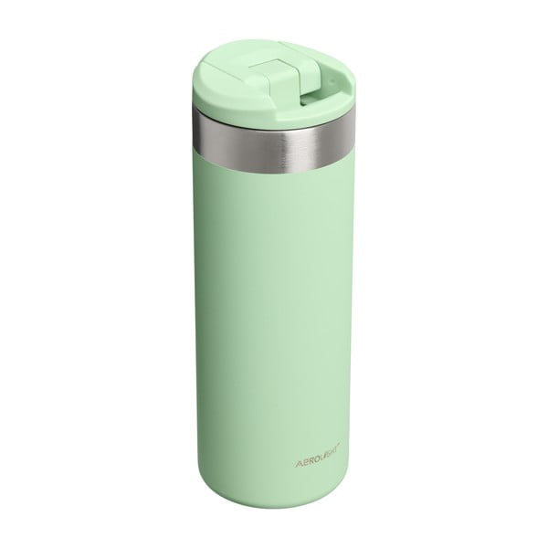 Zsályaszínű rozsdamentes acél termobögre 470 ml AeroLight™ Transit Mug Pistachio – Stanley-image-1