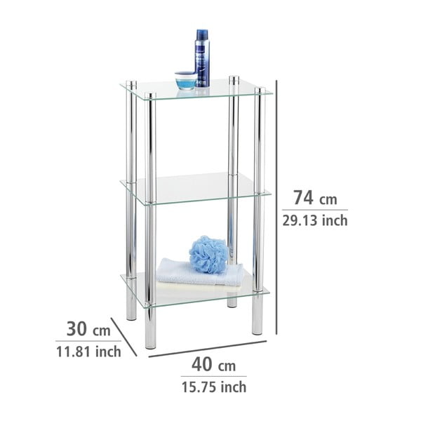 Yago 3 szintes polc - Wenko-image-1