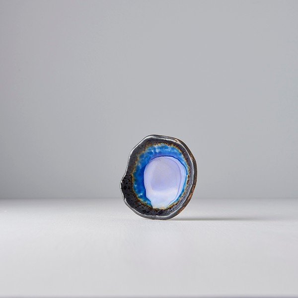 Cobalt kék kerámia tányér, ø 9 cm - MIJ-image-4