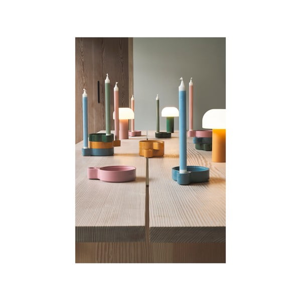 Fehér-zöld LED asztali lámpa (magasság 22,5 cm) Styles – Villa Collection-image-3