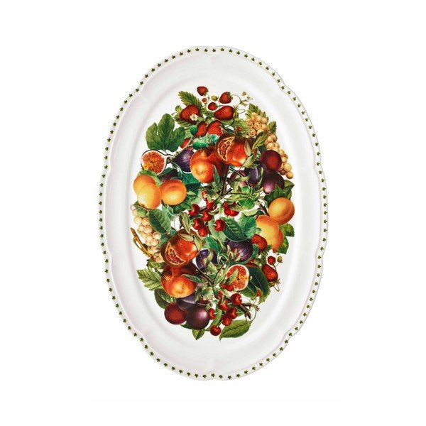 New bone china tálca 35x50 cm Le Primizie – Brandani