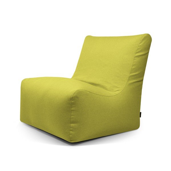 Zöld babzsákfotel Seat 100 Lounge – SLOWDOWN