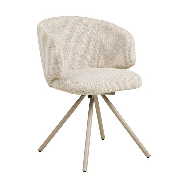 Bézs kárpitozott étkezőszék Fulham – House Nordic