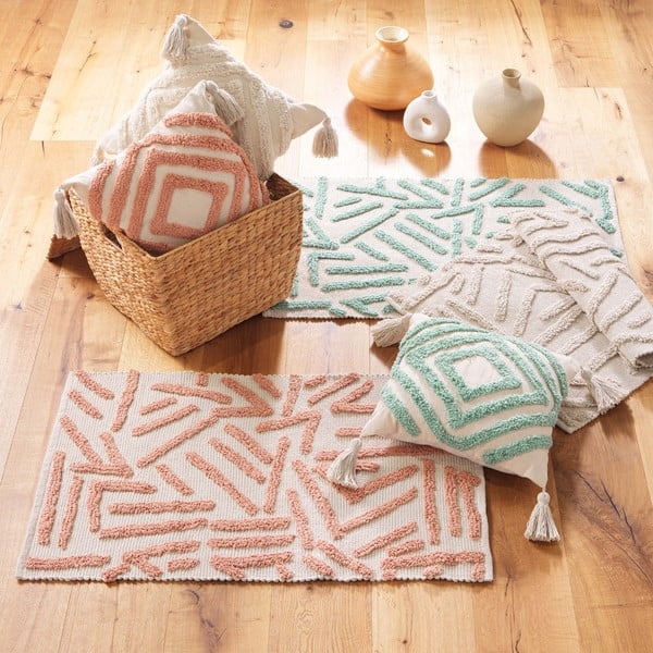 Krémszínű mosható szőnyeg 60x90 cm Athena – douceur d'intérieur-image-2