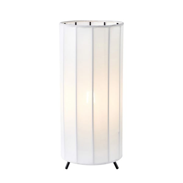 Fekete-fehér asztali lámpa textil búrával (magasság 31,5 cm) Hikari – Markslöjd