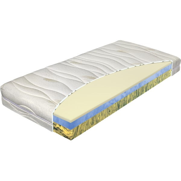 Kemény/puha kétoldalas hab matrac 120x200 cm Camille - Materasso-image-1