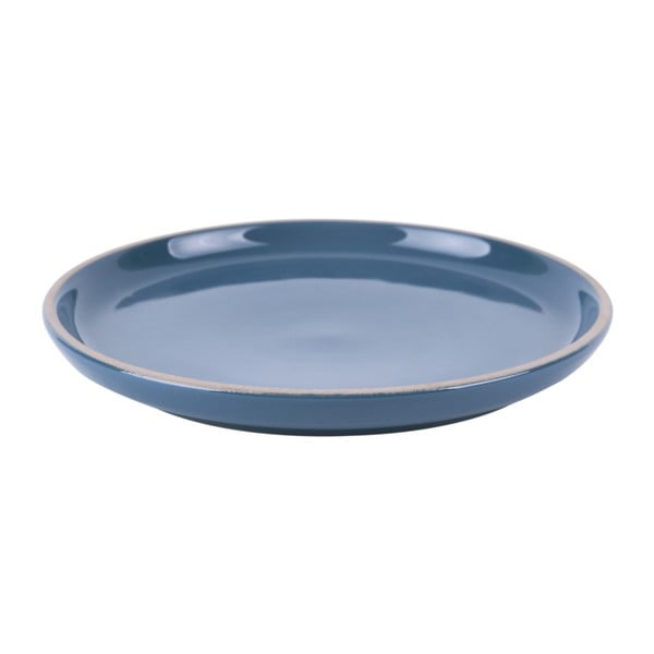 Brisk kék terrakotta tányér, ⌀ 21,5 cm - PT LIVING