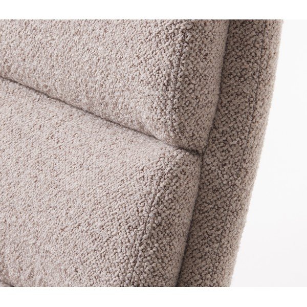 Világosszürke buklé relaxációs fotel lábtartóval Sifton – Unique Furniture-image-4