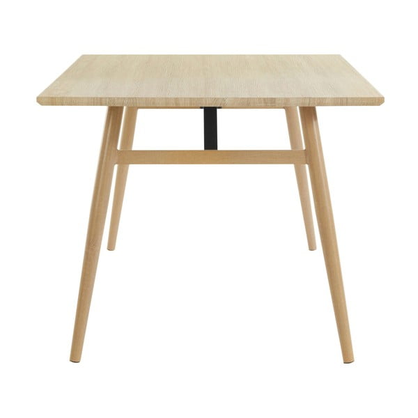 Étkezőasztal tölgyfa dekorral 80x120 cm Harris - Støraa-image-2
