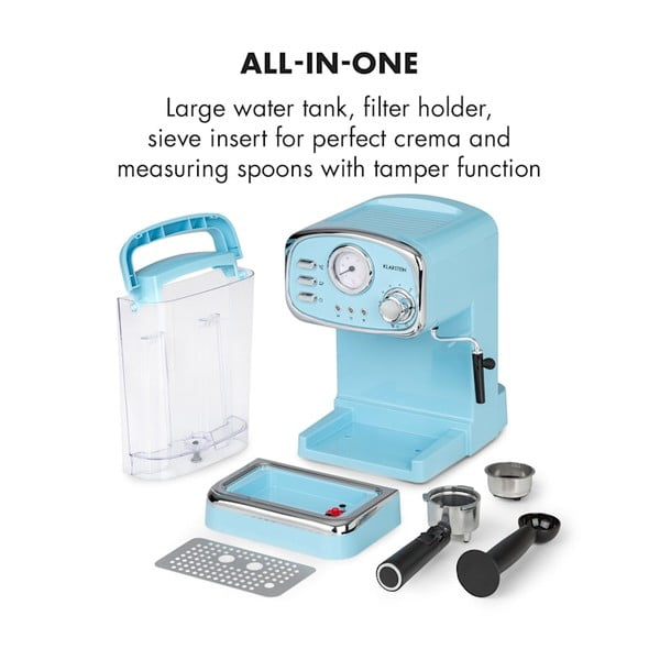 Espressionata Gusto kék kávéfőző - Klarstein-image-3