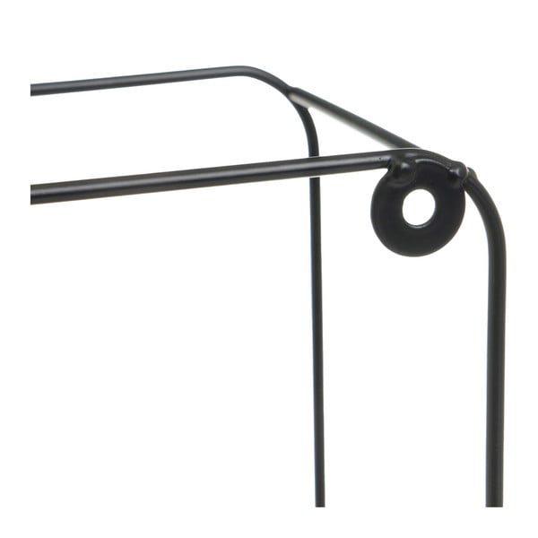 Fekete-natúr színű polc készlet 2 db-os 21 cm – Casa Selección-image-1